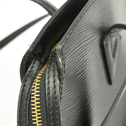 Louis Vuitton Saint Jacques Handbag Epi Leather, BLACK, LEATHER, Shoulder bag