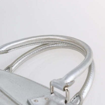 Louis Vuitton Suhali Lockit Handbag Leather, SILVER, LEATHER, Handbag