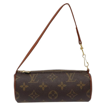 Louis Vuitton Papillon Pochette Monogram Canvas, BROWN, CANVAS, Handbag