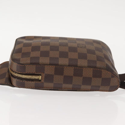 Louis Vuitton Geronimos Waist Bag Damier, BROWN, CANVAS, Shoulder bag