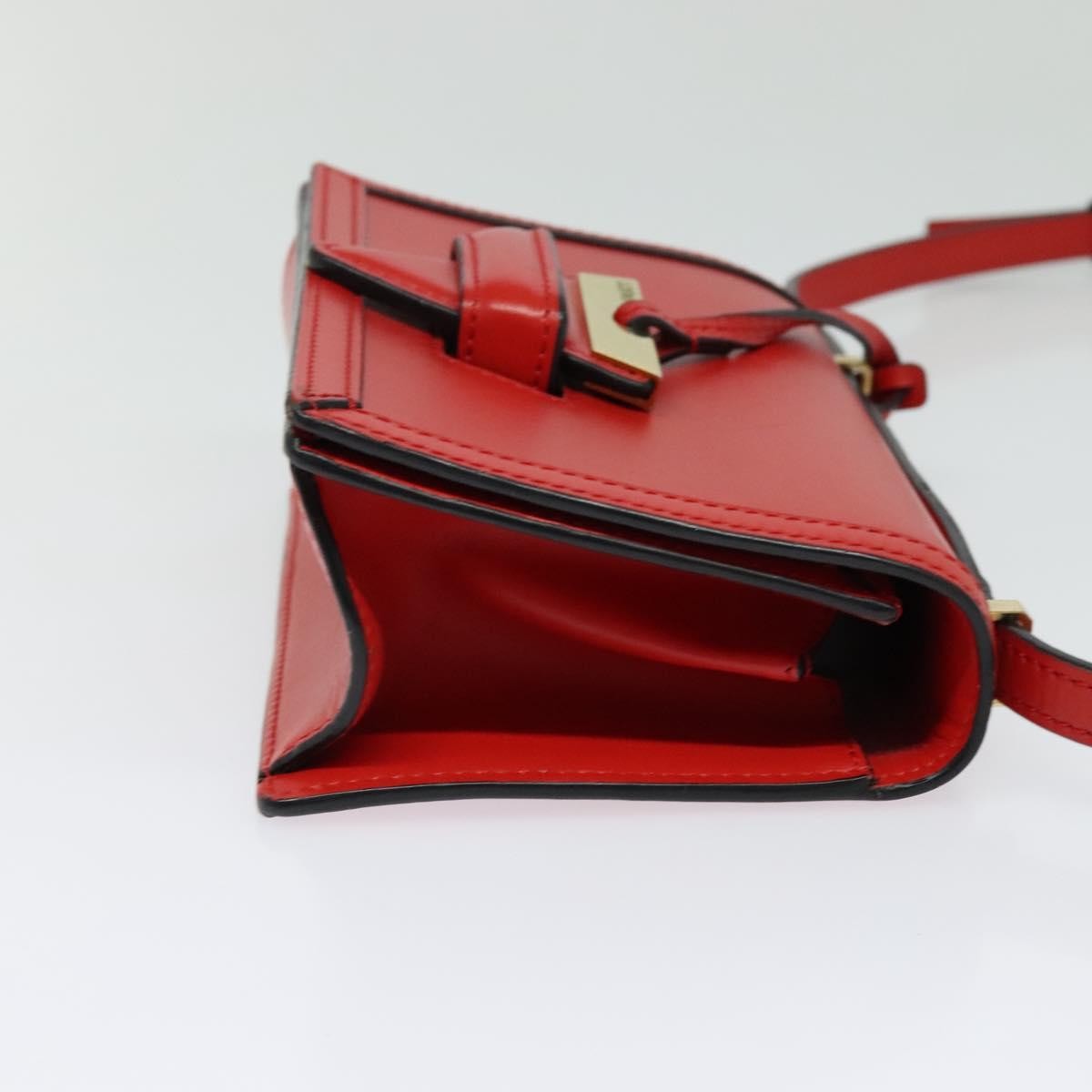 Loewe Barcelona Shoulder Bag Leather, RED, LEATHER, Shoulder bag