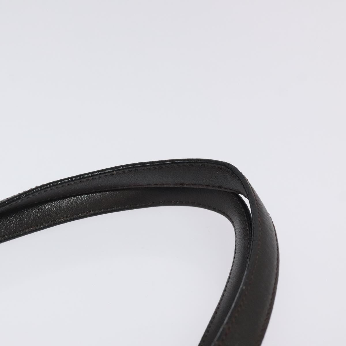 Burberry Vintage Handbag Leather, BLACK, LEATHER, Handbag