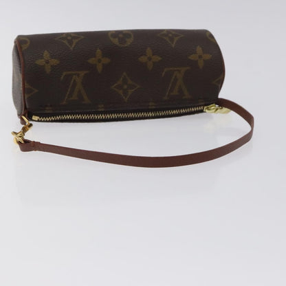 Louis Vuitton Papillon Pochette Monogram Canvas, BROWN, CANVAS, Handbag