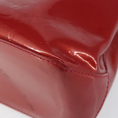 Louis Vuitton Wilshire Handbag Monogram Vernis, RED, PATENT_LEATHER, Handbag