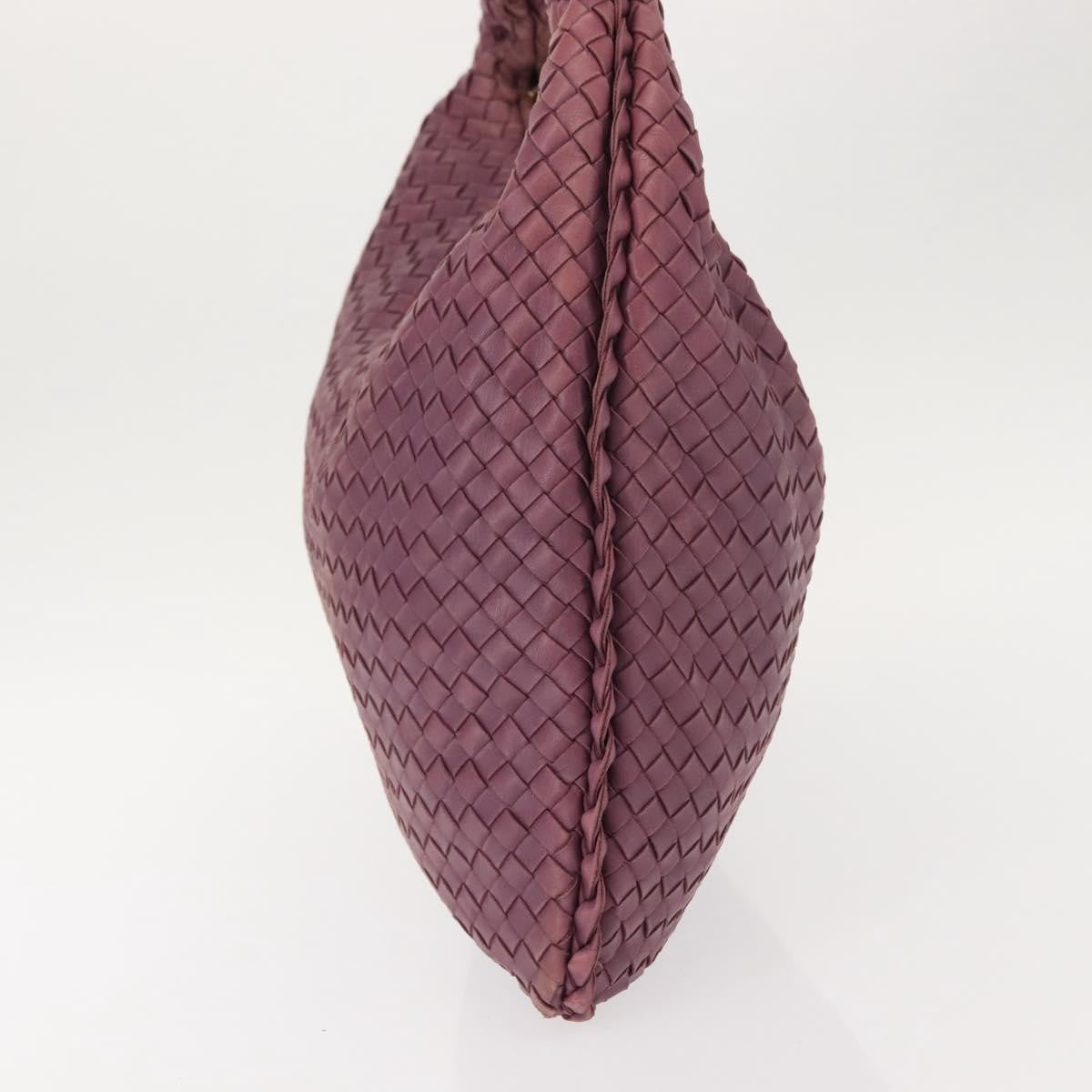 Bottega Veneta Veneta Hobo Intrecciato Nappa, PURPLE, LEATHER, Shoulder bag