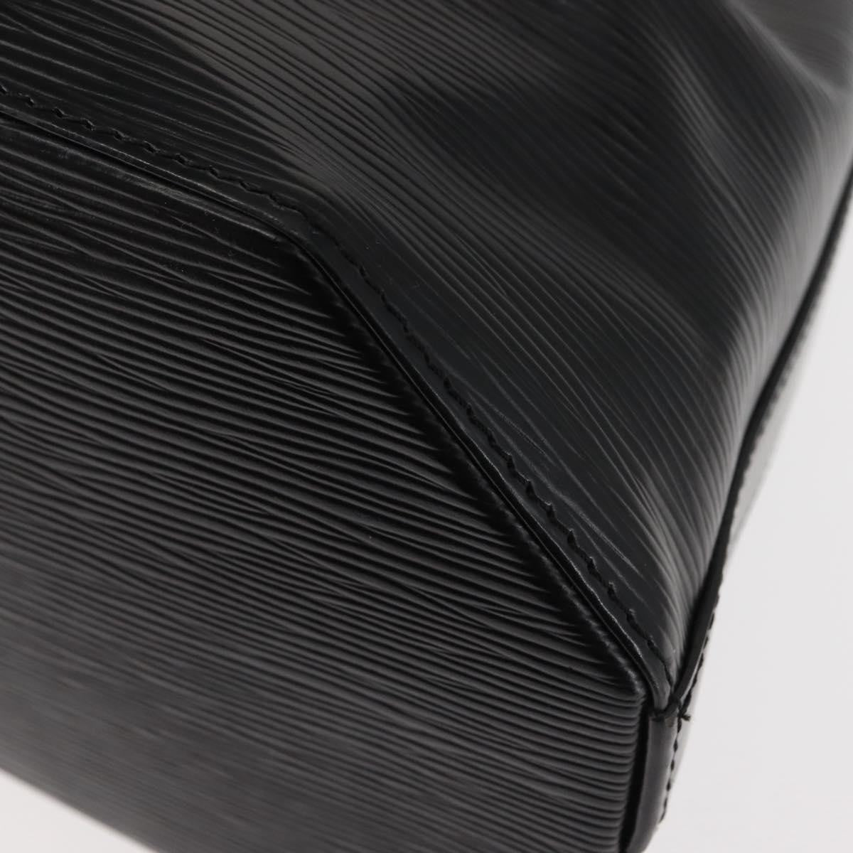 Louis Vuitton Vintage Sac d'Epaule Handbag Epi Leather, BLACK, LEATHER, Handbag