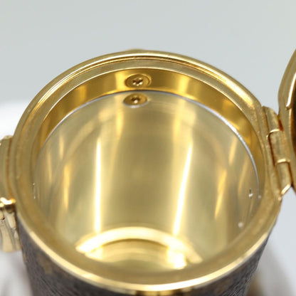 Louis Vuitton Lipstick Case on Chain Monogram Canvas, BROWN, CANVAS, Clutche & pouche