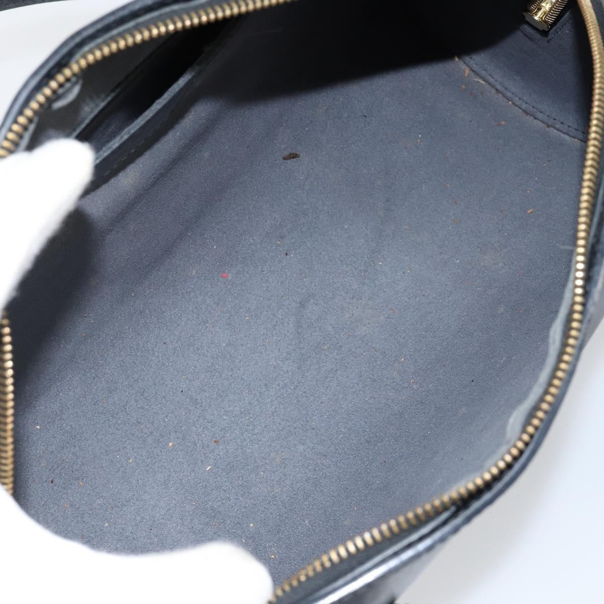 Louis Vuitton Soufflot Handbag Epi Leather, BLACK, LEATHER, Handbag