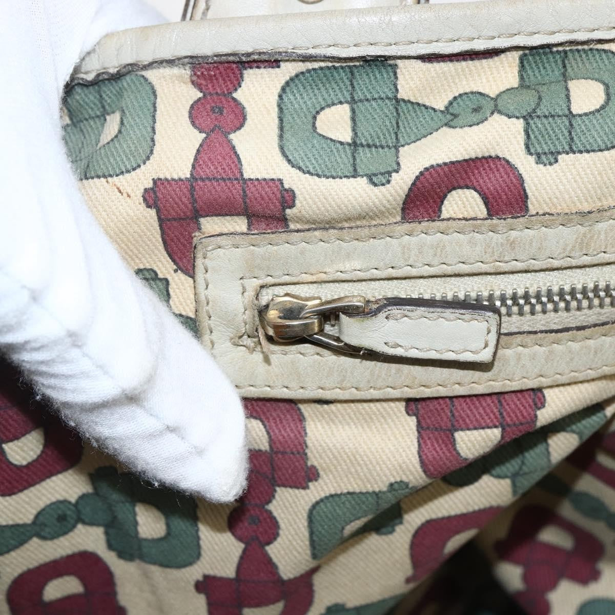 Gucci Pelham Shoulder Bag Leather, BEIGE, LEATHER, Shoulder bag