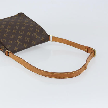 Louis Vuitton Musette Salsa Handbag Monogram Canvas, BROWN, CANVAS, Shoulder bag