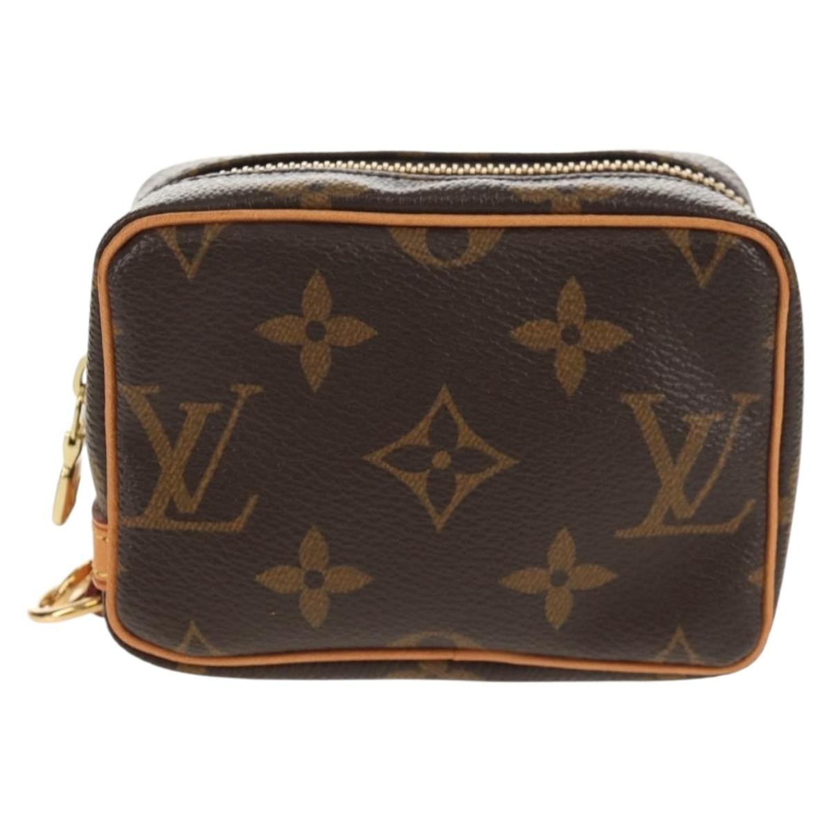 Louis Vuitton Wapity Trousse Pouch Monogram Canvas, BROWN, CANVAS, Clutche & pouche