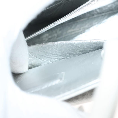 Christian Dior Diorever Bag Leather, SILVER, LEATHER, Bag