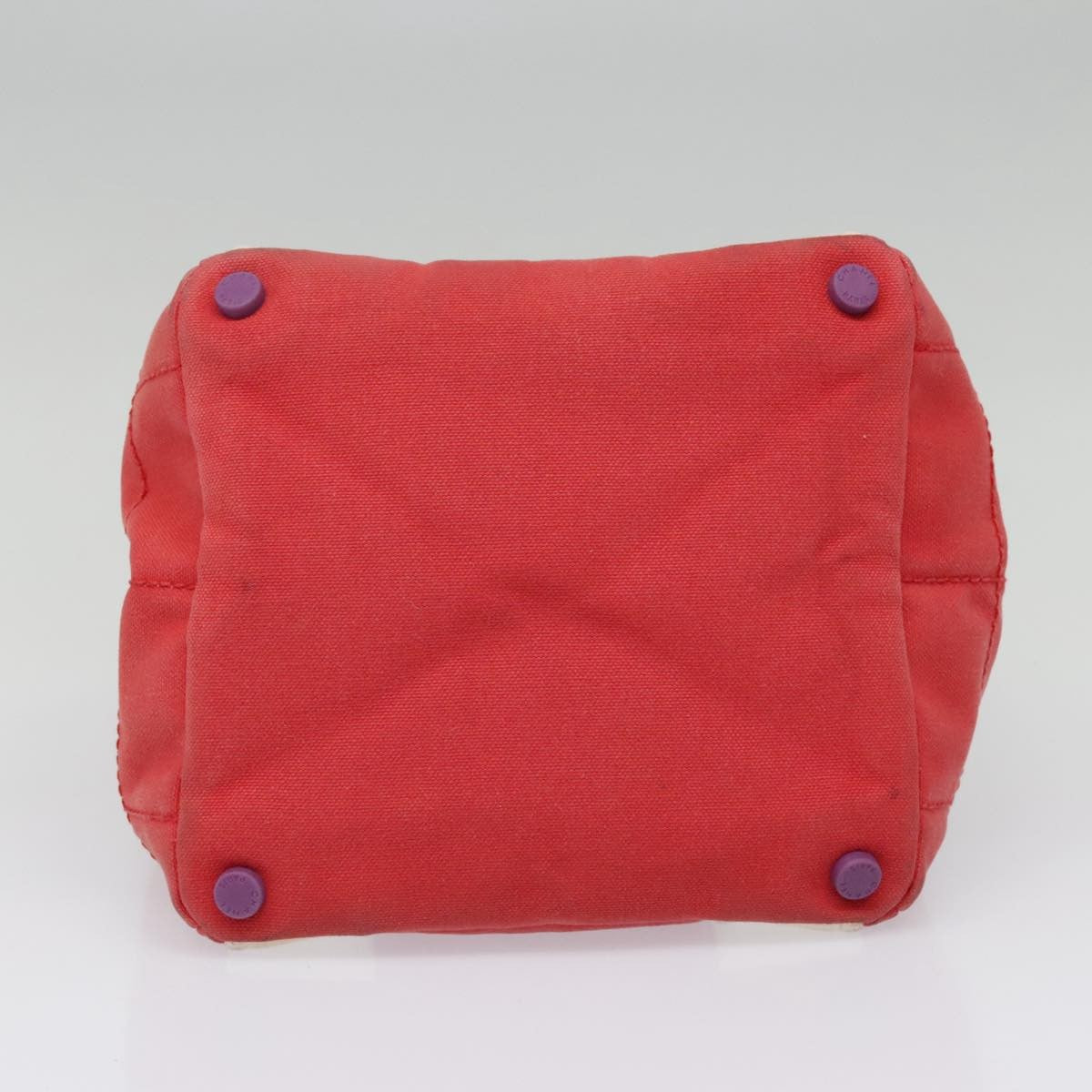 Chanel Chocolate Bar Coco Mark handbag Canvas, RED, CANVAS, Handbag