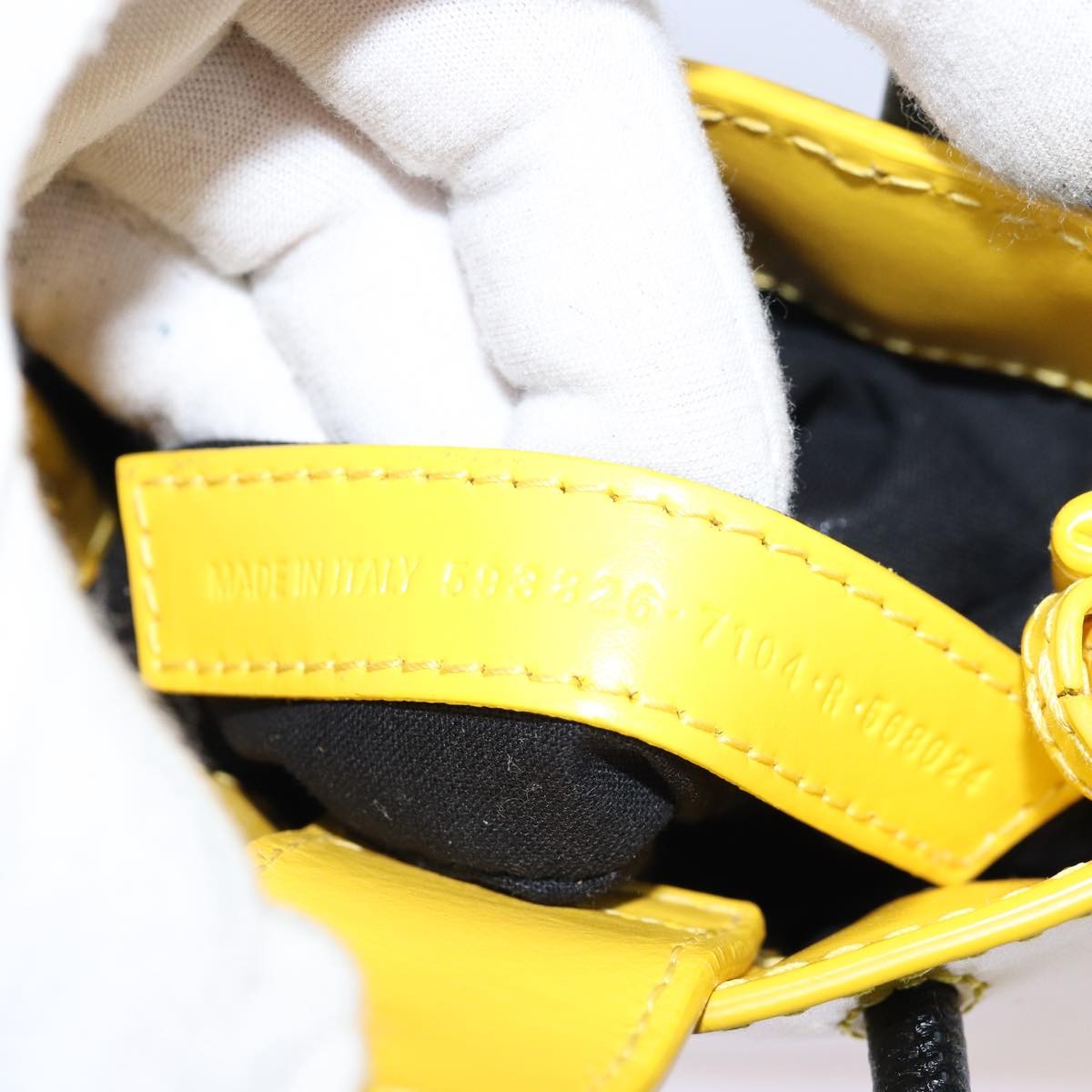 Balenciaga The Simpsons Shopping Tote Printed Leather, YELLOW, LEATHER, Tote bag