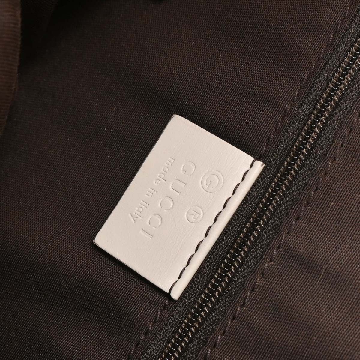 Gucci Princy Zip Tote GG Canvas, WHITE, LEATHER, Tote bag