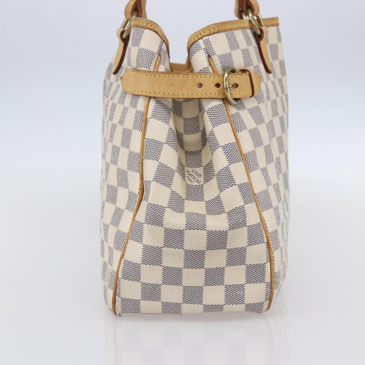 Louis Vuitton Batignolles Handbag Damier, WHITE, CANVAS, Tote bag