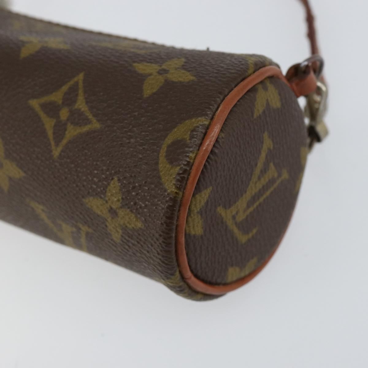 Louis Vuitton Papillon Pochette Monogram Canvas, BROWN, CANVAS, Clutche & pouche