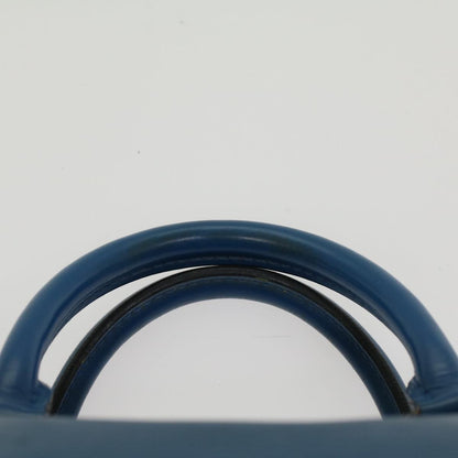 Louis Vuitton Speedy Handbag Epi Leather, BLUE, LEATHER, Handbag