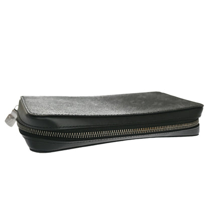 Louis Vuitton Zippy XL Monogram Eclipse Leather, BLACK, LEATHER, Wallets