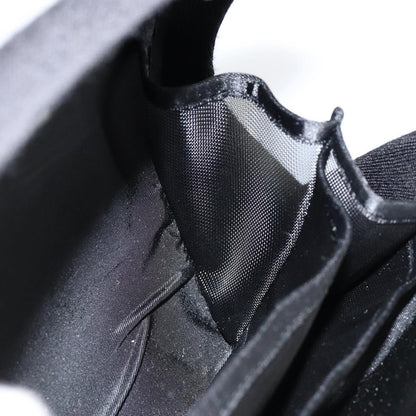 Chanel Millennium Shoulder Bag Jersey, BLACK, COTTON, Shoulder bag