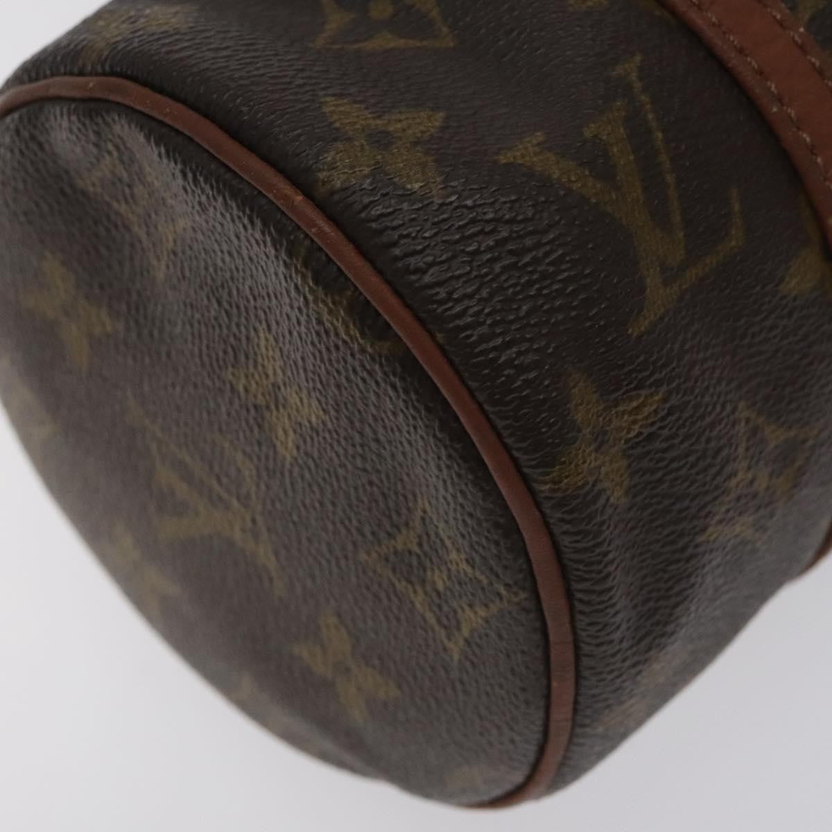 Louis Vuitton Papillon Handbag Monogram Canvas, BROWN, CANVAS, Handbag