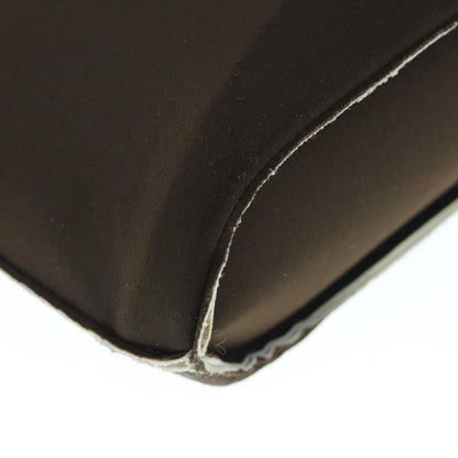 Chanel Vintage Metal Ring Tote Nylon, BROWN, NYLON, Tote bag