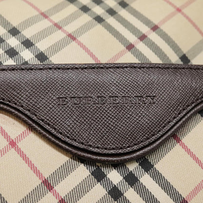 Burberry Camera Crossbody Bag Vintage Check Canvas, BEIGE, CANVAS, Shoulder bag