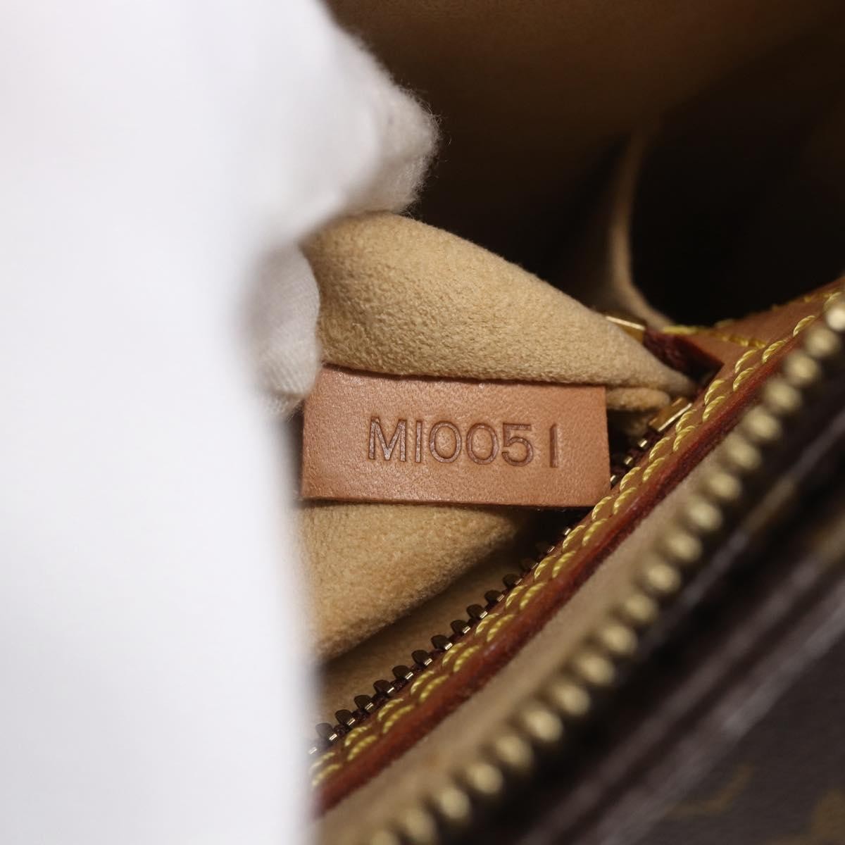 Louis Vuitton Looping Handbag Monogram Canvas, BROWN, CANVAS, Shoulder bag