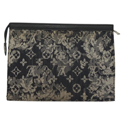 Louis Vuitton Pochette Voyage Monogram Tapestry Canvas, NAVY, CANVAS, Clutche & pouche