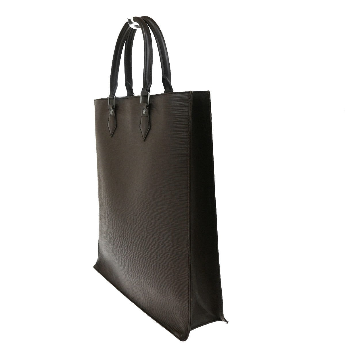 Louis Vuitton Sac Plat Bag Epi Leather, BROWN, LEATHER, Tote bag