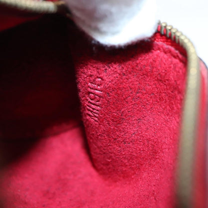 Louis Vuitton Soufflot Pochette Epi Leather, RED, LEATHER, Clutche & pouche