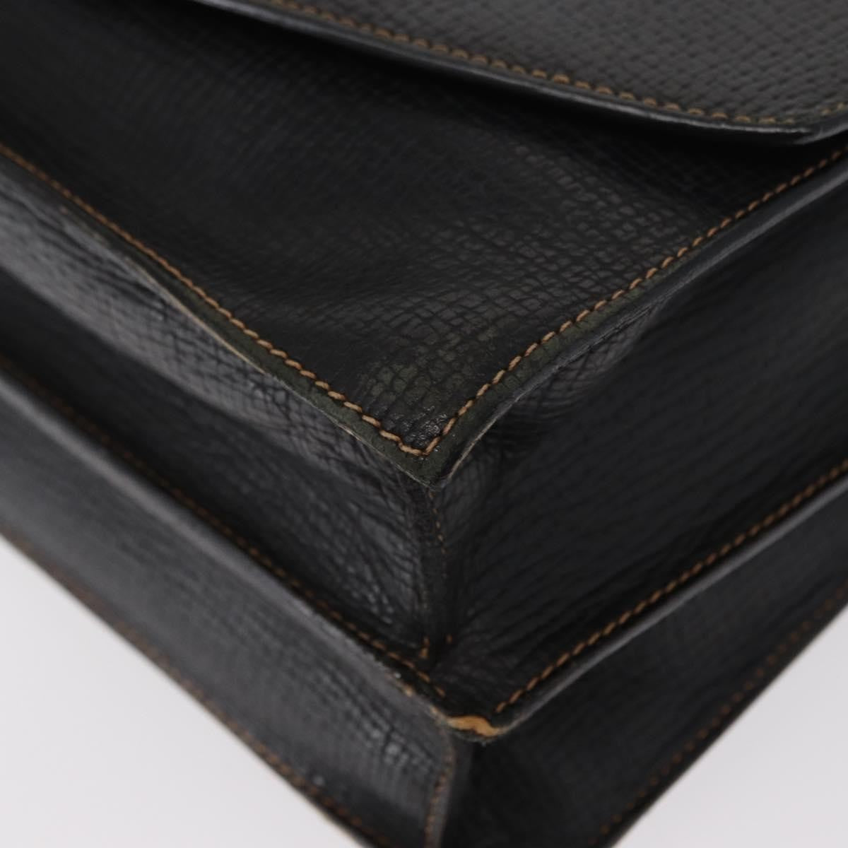 Loewe Barcelona Business Bag Leather, BLACK, LEATHER, Briefcase