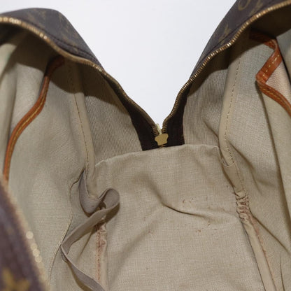 Louis Vuitton Deauville Handbag Monogram Canvas, BROWN, CANVAS, Handbag