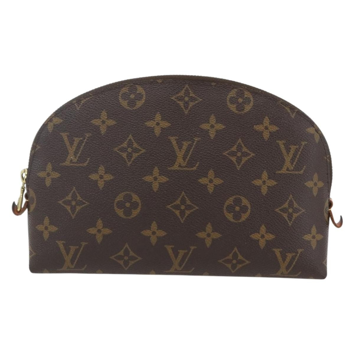 Louis Vuitton Cosmetic Pouch Monogram Canvas, BROWN, CANVAS, Clutche & pouche