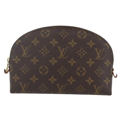 Louis Vuitton Cosmetic Pouch Monogram Canvas, BROWN, CANVAS, Clutche & pouche