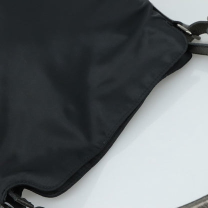 Burberry Vintage Shoulder Bag Nylon, BLACK, NYLON, Shoulder bag