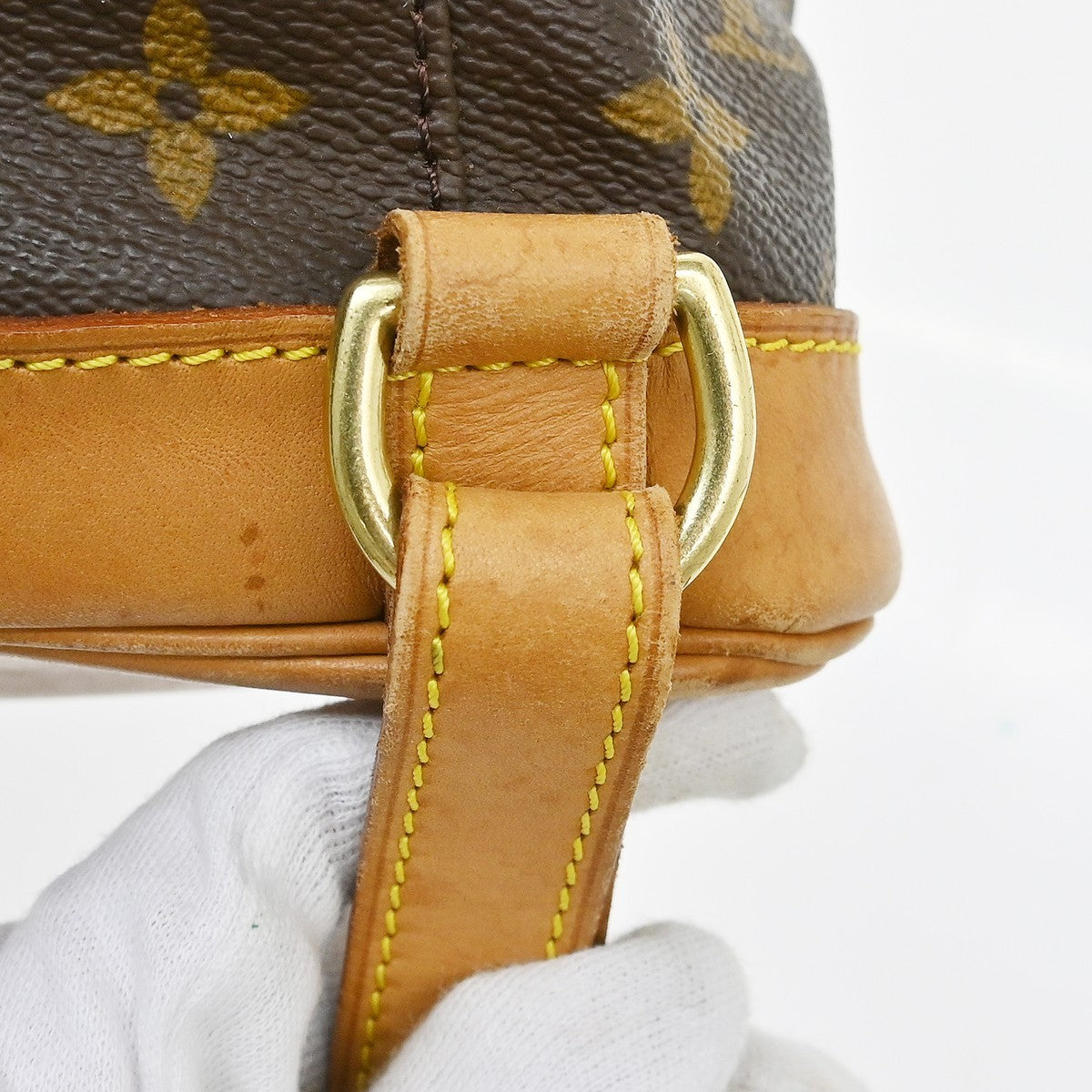 Louis Vuitton Vintage Montsouris Backpack Monogram Canvas, Brown, Canvas, Backpack