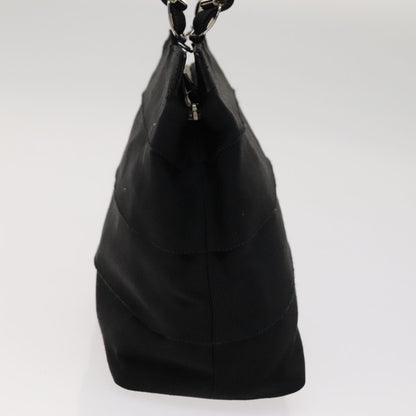 Salvatore Ferragamo Vala Handbag Canvas, BLACK, CANVAS, Handbag