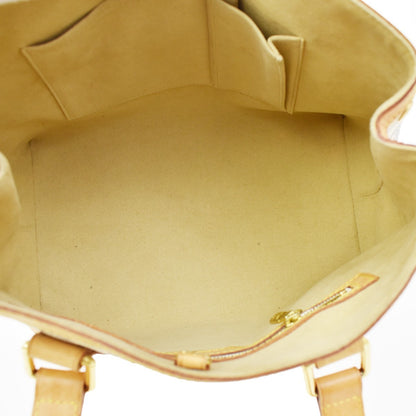 Louis Vuitton Hampstead Handbag Damier, WHITE, CANVAS, Shoulder bag