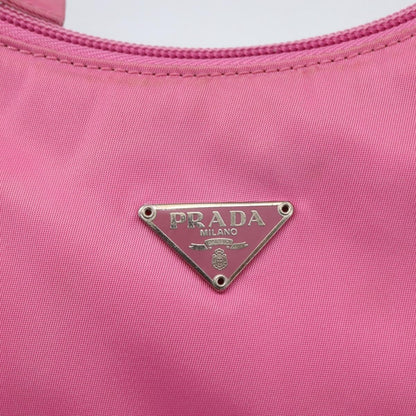 Prada Hobo Tessuto, PINK, NYLON, Handbag