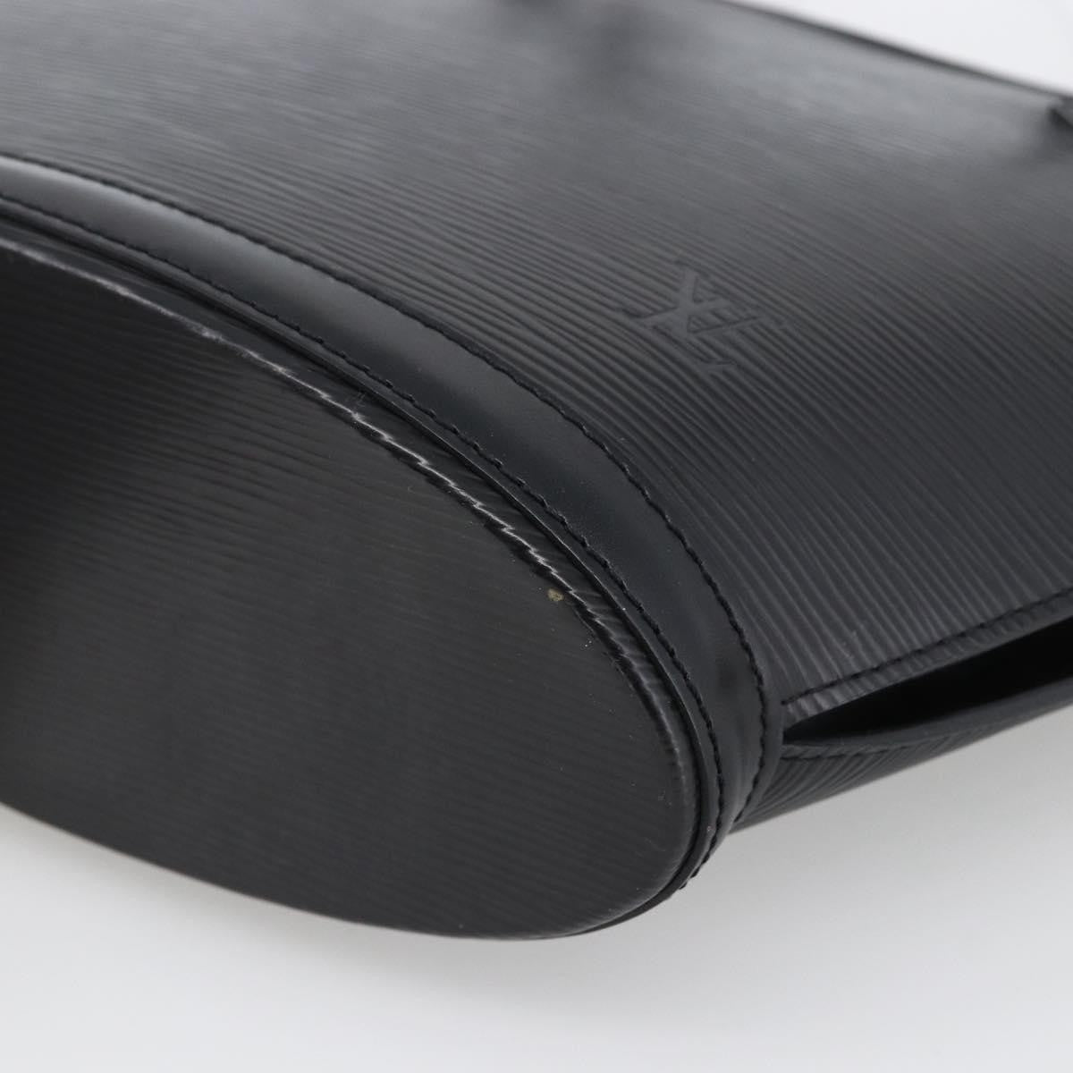Louis Vuitton Saint Jacques NM Handbag Epi Leather, BLACK, LEATHER, Handbag