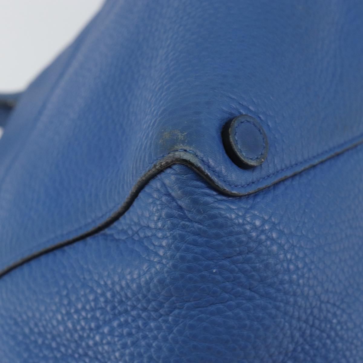 Prada Tote Vitello Daino Vitello Daino, BLUE, LEATHER, Tote bag