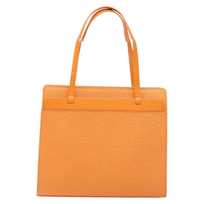 Louis Vuitton Croisette Handbag Epi Leather, ORANGE, LEATHER, Handbag