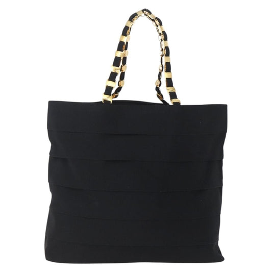 Salvatore Ferragamo Vala tote Canvas, BLACK, CANVAS, Tote bag