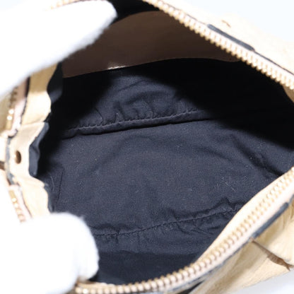 Chloe Vintage Shoulder Bag Leather, BEIGE, LEATHER, Shoulder bag