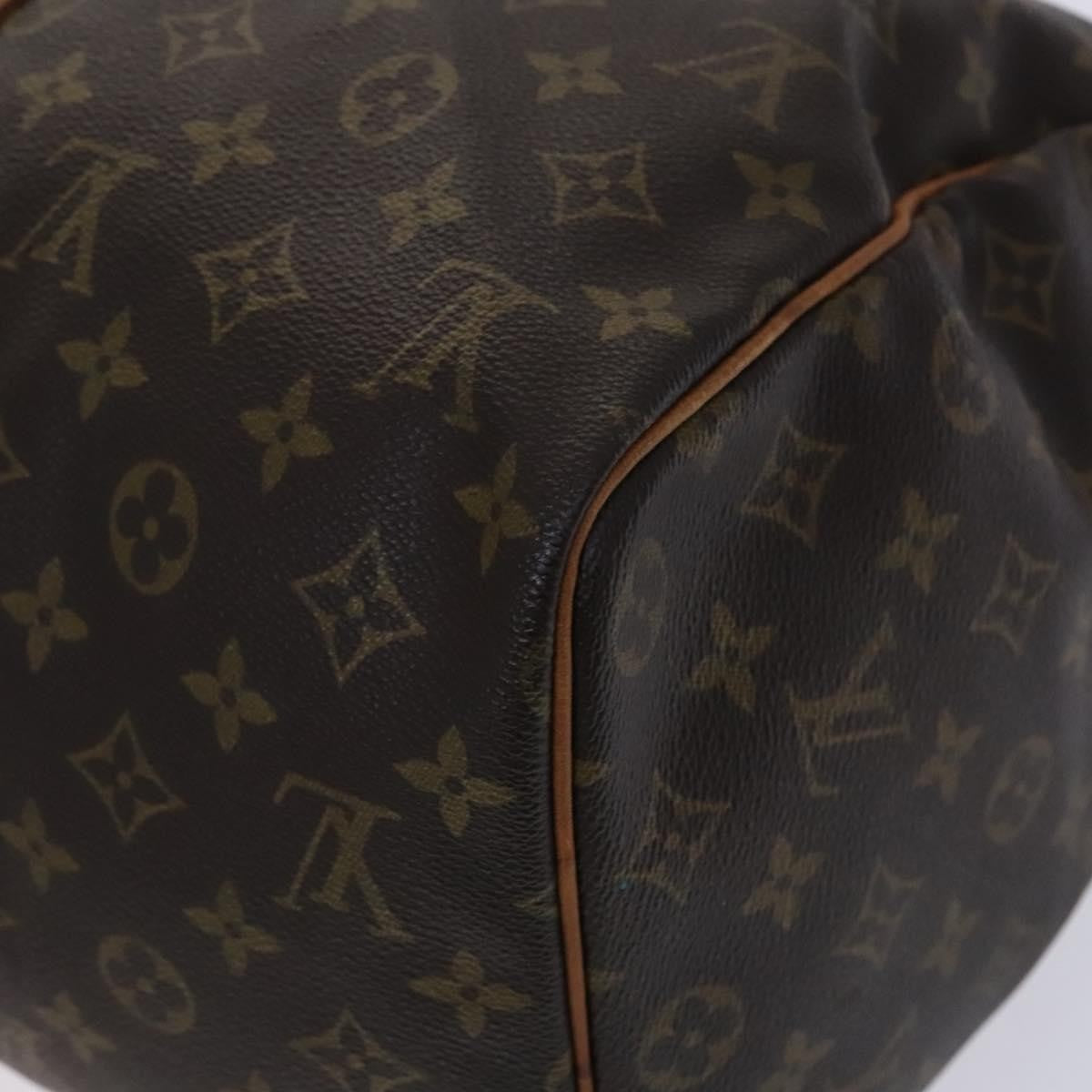 Louis Vuitton Keepall Bag Monogram Canvas, BROWN, CANVAS, Travel bag
