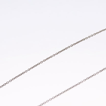 Tiffany & Co. Elsa Peretti Double Loop Pendant Necklace Silver 925, SILVER, SILVER, Necklace