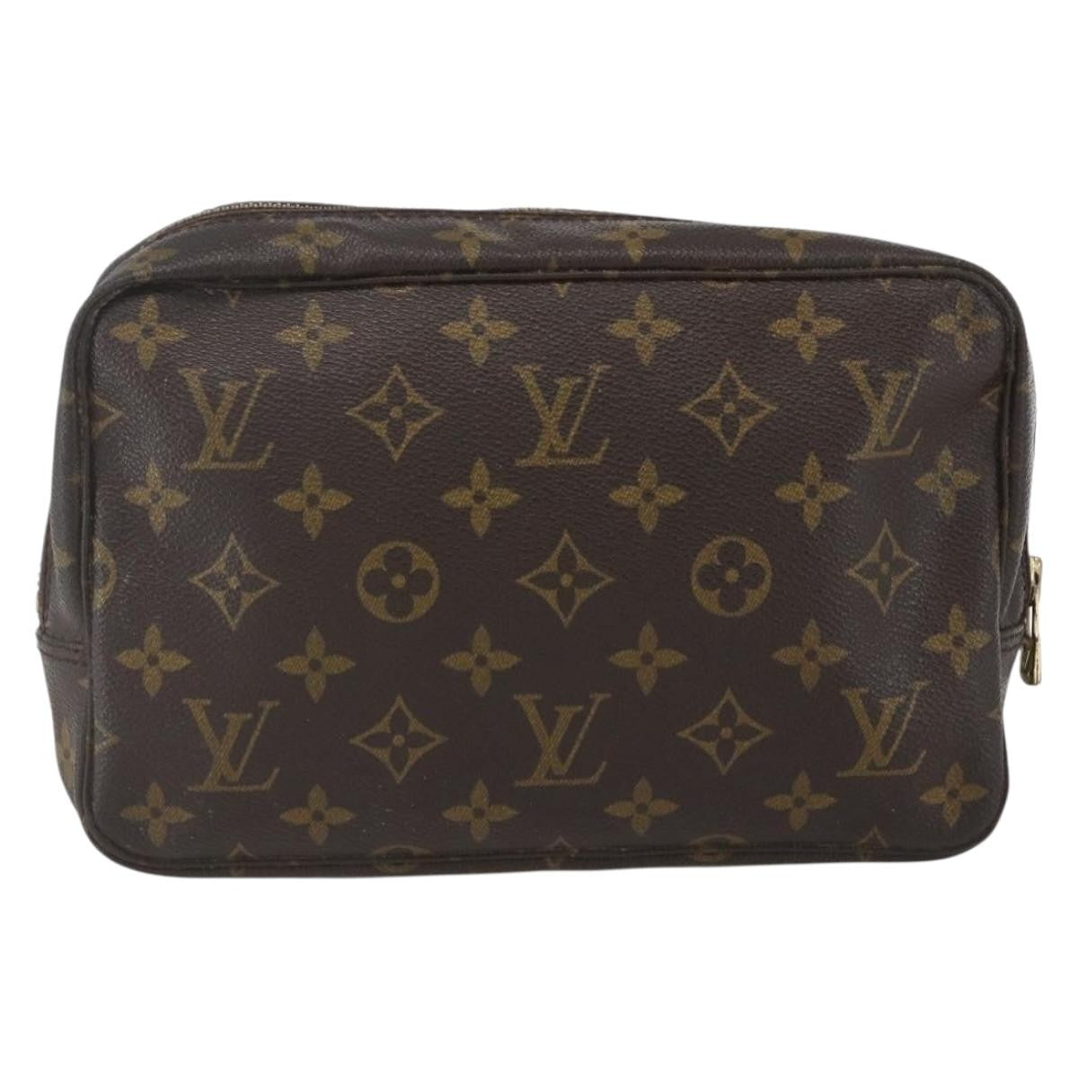 Louis Vuitton Trousse Toilette Monogram Canvas, BROWN, CANVAS, Clutche & pouche