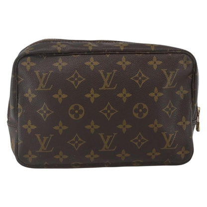 Louis Vuitton Trousse Toilette Monogram Canvas, BROWN, CANVAS, Clutche & pouche