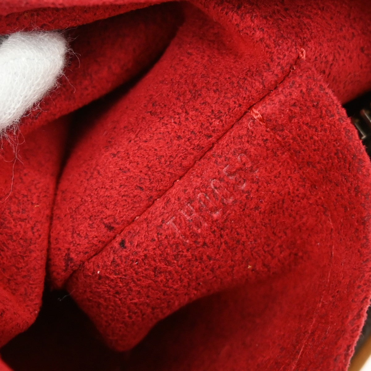 Louis Vuitton Croissant Handbag Monogram Canvas, BROWN, CANVAS, Handbag